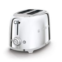 smeg tsf01sseu tostadora 2 rebanadas 950w cromado