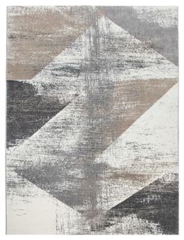 Alfombra moderna Merano gris  120x170 cm