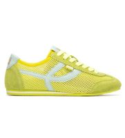 xti para mujer 14522912-pistacho zapatillas 145229 verde 38 plano cordones casual