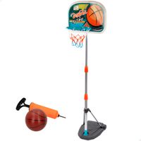 canasta de baloncesto infantil portatil ajustable 465x40x165 cm negro