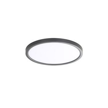 Plafón Faure 50 W Blanco/negro 4900 Lm 60x60x2,5 Cm