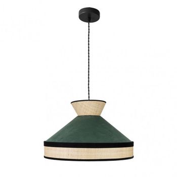 FABRILAMP Lampara Colgante De Techo Modelo Fabrizio En Color Verde