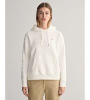 gant para mujer 4201413 sudadera con capucha shield blanco m casual algodon
