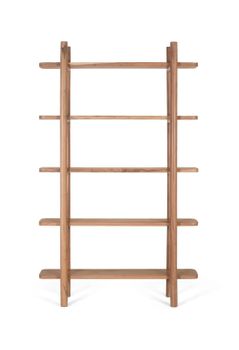 Estantería fabricada a mano en madera de acacia 110cm