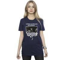 beetlejuice camiseta i myself am strange and unusual para mujer