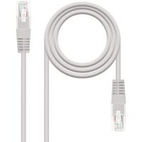 nanocable cable de red rj45 utp lszh cat6 5m gris