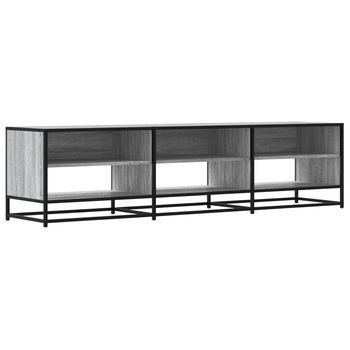 Mueble De Tv | Mueble De Salón | Gabinete De Tv Madera De Ingeniería Gris Sonoma 180x40x46 Cm