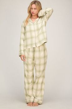 Hunkemöller Petite Pantalones de pijama Woven Verde