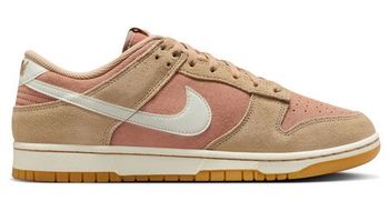 Zapatillas deportivas nike dunk low retro se rosa beige hombre