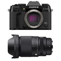 camara mirrorless fujifilm x-t50 402mp 62k30p wifi bluetooth  sigma 16-300mm f35-67