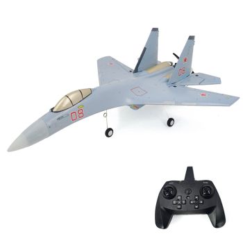 Coolbank QF009 Versión de Luchador SU-35 con Motor sin Escobillas y Envergadura de Alas de 375 mm. 4CH de 2,4 GHz conmut