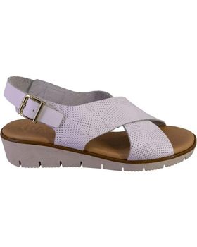 de KAOLA 2275 SANDALIAS DE MUJER PIEL BLANCO