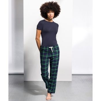 Skinni Fit Pantalones Tartan para mujer