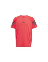 camiseta de fitnes adidas all sports nino rojonegro