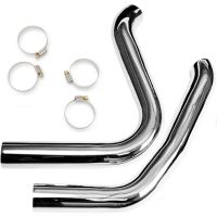 protector termico del tubo de escape harley-davidson softail 00-17 cromado