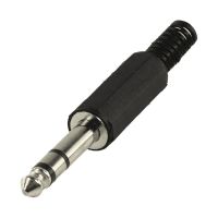 goobay conector audio estereo jack 635mm macho