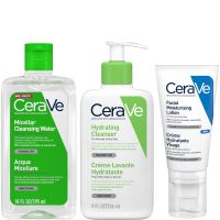 kit de limpieza e hidratacion en 3 pasos de cerave