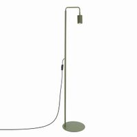 lampara de pie verde oliva aluminio alt 160 cm