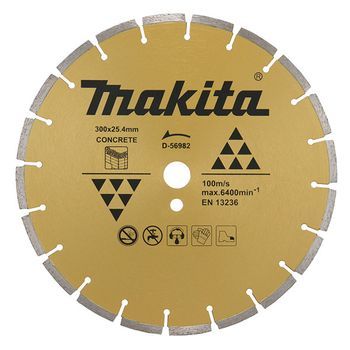 Disco Diamante 300x25,4x7,5mm - Makita - D-56982