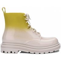 melissa botas coturno boots - beige green para mujer