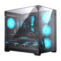 caja gaming hiditec sky triple cristal templado atx semitorre alta refrigeracion argb