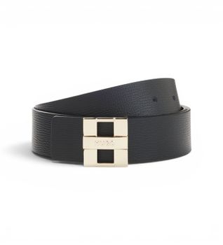 HUGO para mujer. 50522681 Cinturón de Piel Zita negro (75cm), Casual