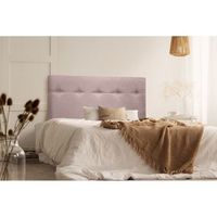 cabecero cama sevilla tapizado tejido antimanchas rosa palo 150x70cm