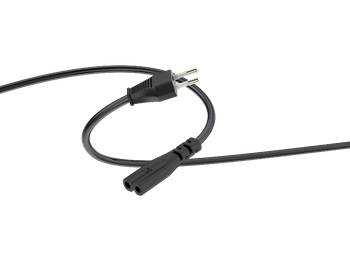 Cable de alimentación - Isy ICP-5003, 1.5 m, 2-pin, CEE 7/16 (Europlug), Negro