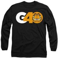 garfield camiseta manga larga g40 para mujer