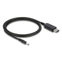 cable de carga usb a a dc delock 15 m negro