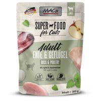 macs cat pouch 6 x 300 g - pato y ave