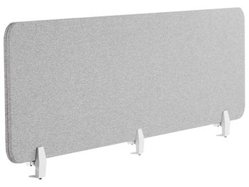 Panel separador gris claro 180 x 40 cm