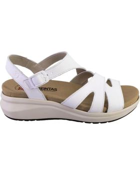 de TREINTAS 4124 SANDALIAS DE MUJER PIEL BLANCO
