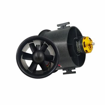 Unidad EDF QX-Motor de 70 mm con 6 palas y motor sin escobillas QF2827 3500KV 3-4S para avión de radiocontrol