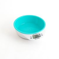 bascula cocina 1l- 5kg plastico blancoverde gallery dcook
