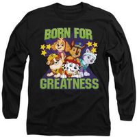 dessins animes camiseta manga larga born for greatness para mujer