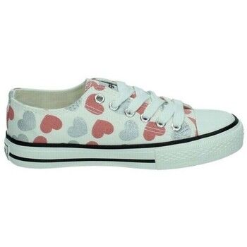 Conguitos Zapatillas Lona corazones para niña