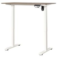 vinsetto mesa de escritorio electrico 120x60x116cm blanco
