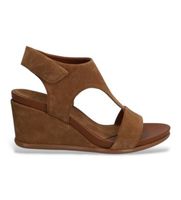 alpe para mujer 561411 cunas de piel yara juliette marron 37 5 a 8cm ante velcro casual