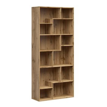 Librero 197 cm tableros de partículas madera