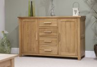rohan 130cm oak large sideboard