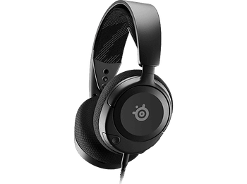 Auriculares gaming - SteelSeries Arctis Nova 1, Circumaurales, Controladores HI-FI, Cancelación de ruido, Negro