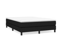 cama doble - cama para adultos sin colchon tela negro 140x190 cm