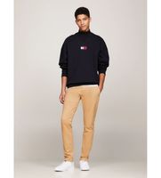 tommy jeans para hombre dm0dm09595 pantalon chino scanton beige 2836 marron casual algodon organico sostenible