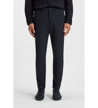 BOSS para hombre. 50544245 Pantalón Slim Fit marino (54), Casual, Poliéster