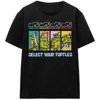 teenage mutant ninja turtles camiseta select your turtles para mujer