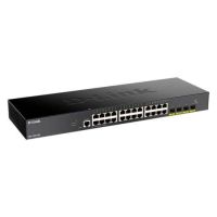 switch d-link dgs-1250-28x 24 puertos gigabit 4 sfp 10g gestion avanzada