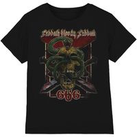black sabbath camiseta manga larga bloody 666 para mujer