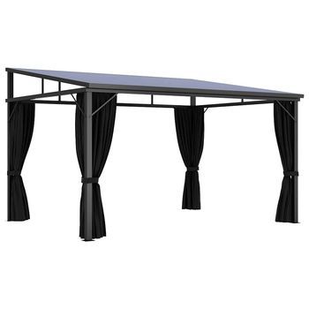 405x294x244 Cm Aluminio, Acero, Pvc Y Tela (100 % Poliéster) - Antracita