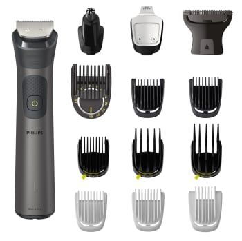 Afeitadora Corporal Multigroom Philips  MG7940/75, Uso Seco y Mojado, 9 Peines